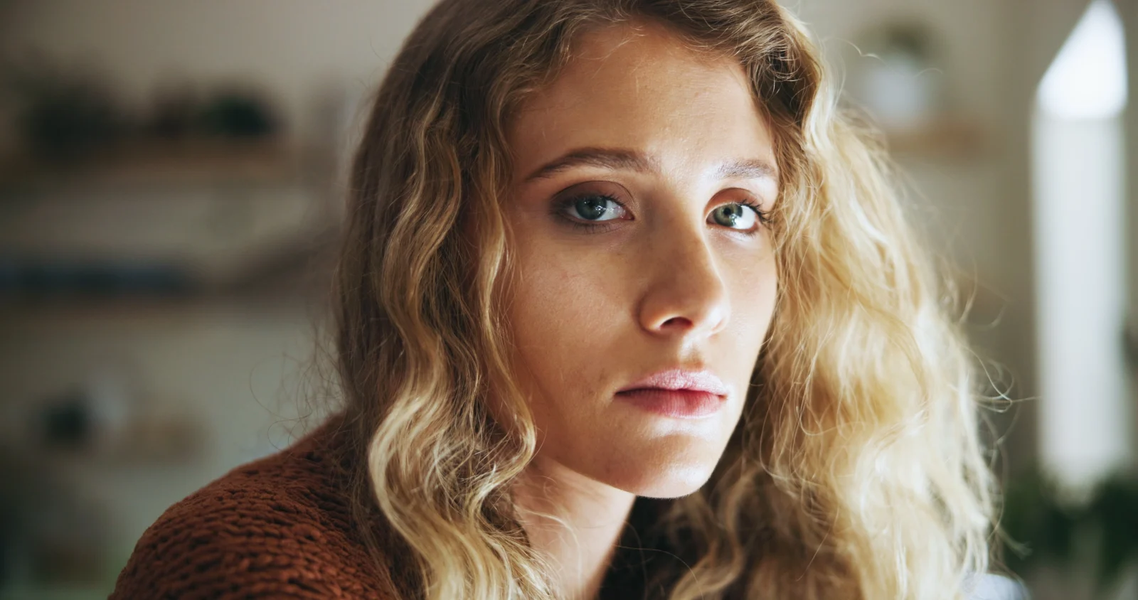 Young woman looking into the camera – online psychiatry in Spokane, WA